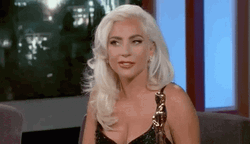 Lady Gaga Rolls Eyes GIF
