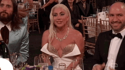 Lady Gaga Shinning Very Demure Smile GIF