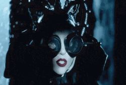 Lady Gaga Singing And Looking GIF