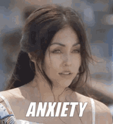 Lady Having Anxiety Attack GIF