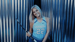 Lady Hockey Player Jersey 22 GIF