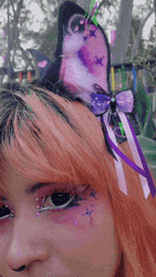 Lady In Moo Ears GIF
