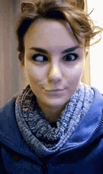 Lady Lip Snout And Cross Eyed  GIF