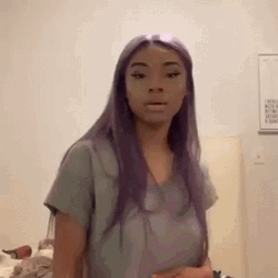 Lady's Speechless Stare Response GIF