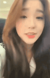 Lady Shaking Head No No GIF