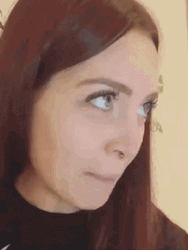 Lady Talking Facing The Phone GIF