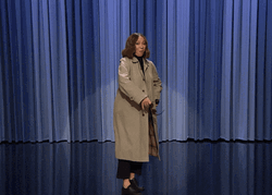 Lady Trying To Moonwalk GIF