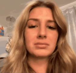  Lady Uses Ferret To Wipe Tears Meme GIF