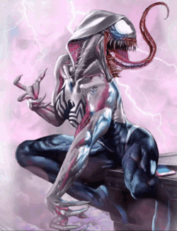Lady Venom Animation GIF