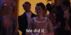 Lady Violet Bridgerton To Lady Danbury We Did It GIF