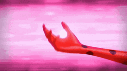 Ladybug Launching Her Pet Tikki GIF