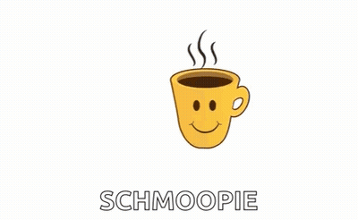 Ladybug Next To Coffee Saying Good Morning Schmoopie GIF