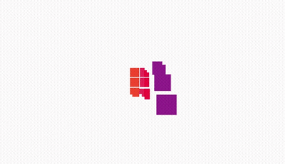 Laia Purple Square Logo GIF