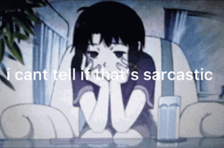 Lain Iwakura Anime Sarcastic GIF