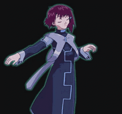 Lain Iwakura Anime Spinning Slow GIF