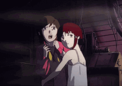 Lain Serial Experiment Anime Tentacles GIF