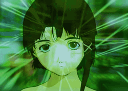 Lain Serial Experiment Neon Lights GIF