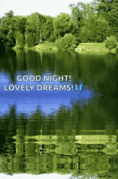 Lake Good Night Lovely Dreams GIF