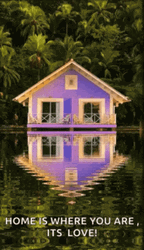 Lake House Paradise Home Quote GIF