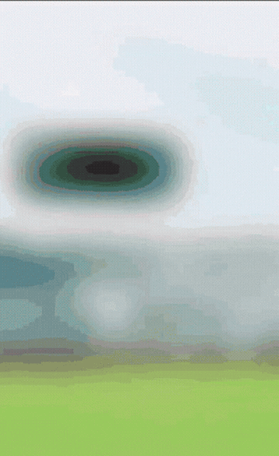 Lake With Circle In Middle GIF