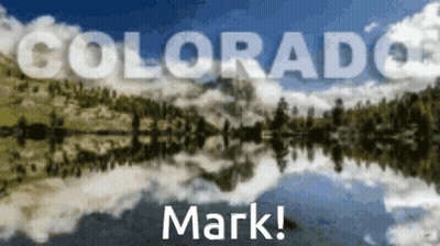Lake With Colorado Mark GIF