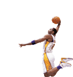 Lakers Basketball Sticker GIF