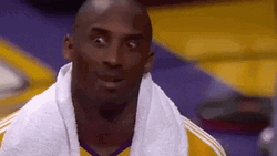 Lakers Kobe Big Eyes Gaze GIF