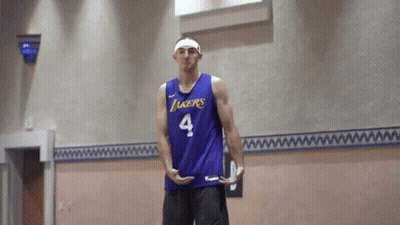 Lakers Vs Oklahoma City Thunders GIF