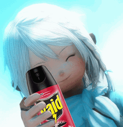 Lalafell Raid Spray GIF