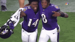 Lamar Jackson And Sammy Watkins GIF