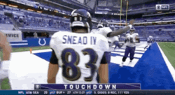 Lamar Jackson Chest Bump GIF