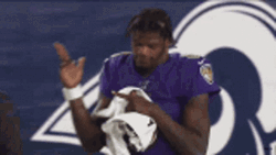 Lamar Jackson Finger Gun Gesture GIF