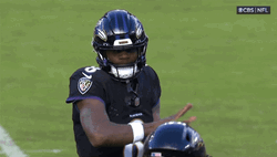 Lamar Jackson Hand Gesture GIF
