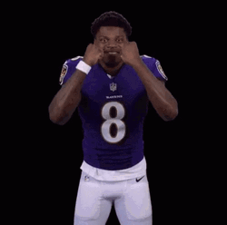 Lamar Jackson Happy Gesture GIF