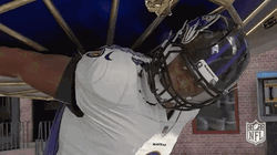 Lamar Jackson Lifting Globe GIF