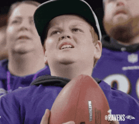 Lamar Jackson Reaction Kid Football Ravens Kid GIF