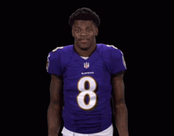 Lamar Jackson Shrug GIF