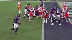 Lamar Jackson Tumbling GIF