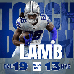 Lamb On Thursday Night Football GIF
