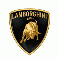 Lamborghini  Bull Logo Blinking Animation GIF