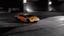 Lamborghini Car Drift