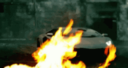 Lamborghini Catches Fire Cool Cars GIF
