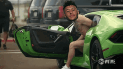  Lamborghini Terrell Ox Coming Out Of Car GIF