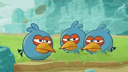 Lame Angry Birds Sighing GIF