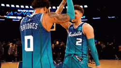 Lamelo Ball And Miles Bridges Dance GIF