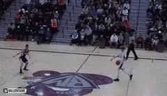 Lamelo Ball Half Court Shot GIF