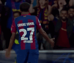 Lamine Yamal Hype The Crowd GIF