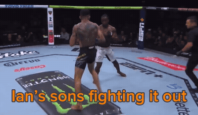 Lan's Sons Boxing Match Fighting It Out GIF