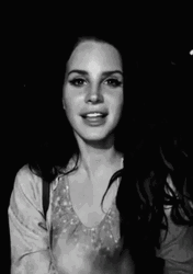 Lana Del Rey Flying Kiss GIF