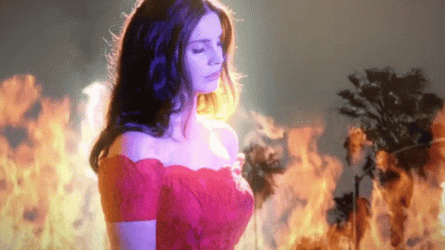 Lana Del Rey On Fire GIF